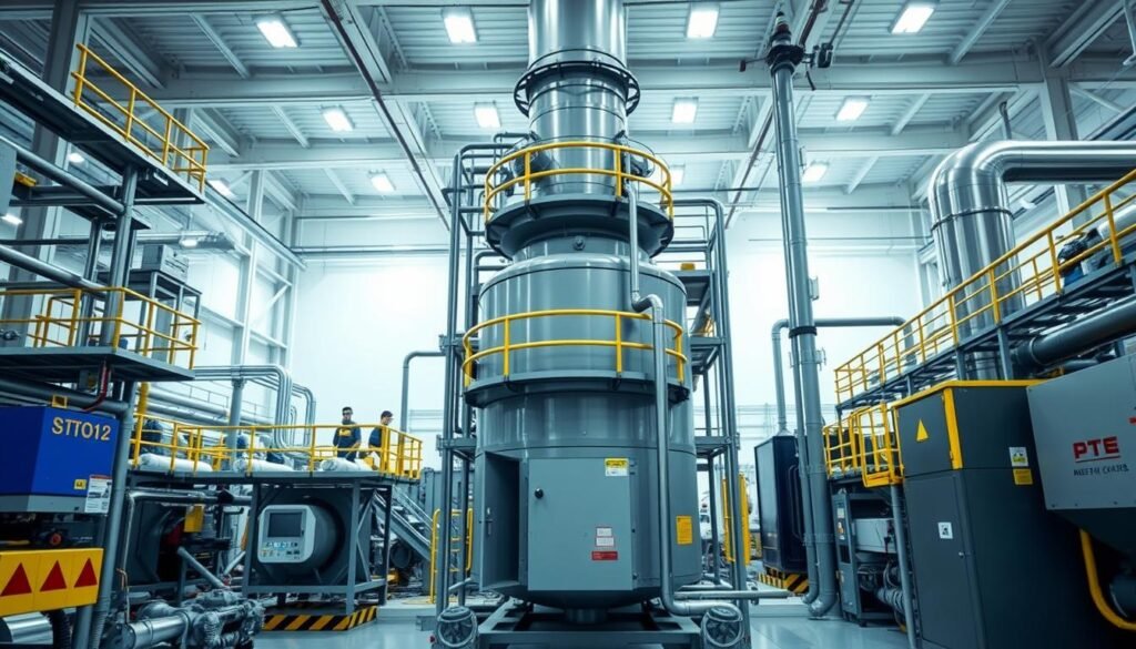 Advanced critical minerals processing facility in an allied nation