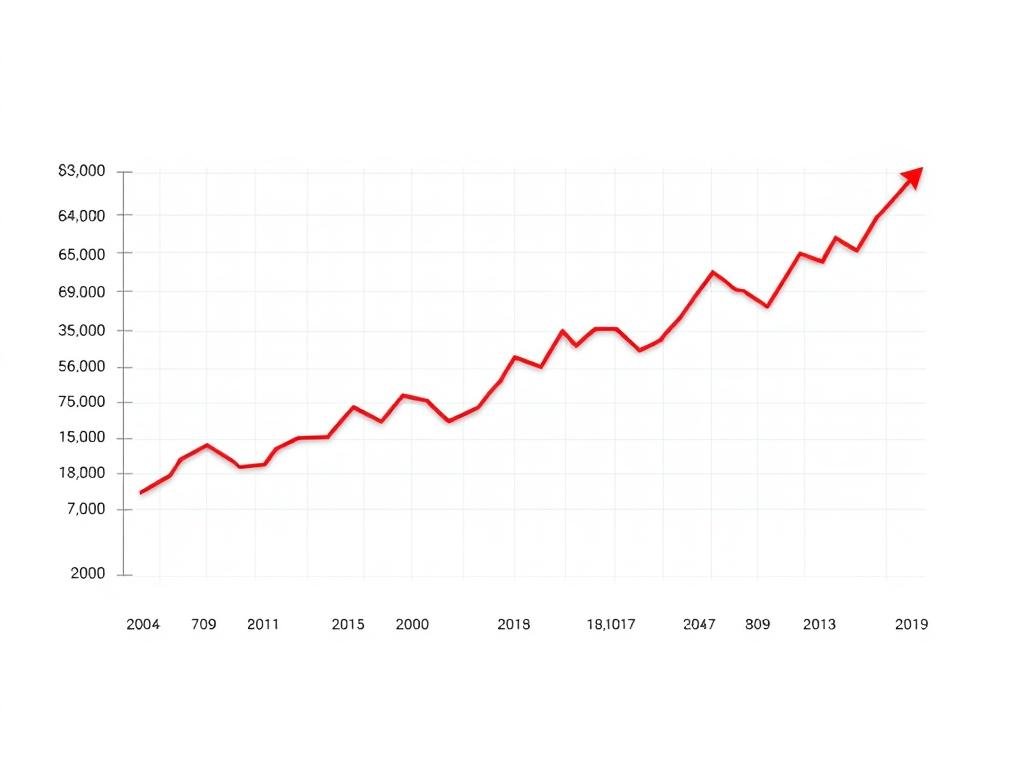 Chart showing projected economic growth and deficit trends after Trump's Big Beautiful Bill implementation