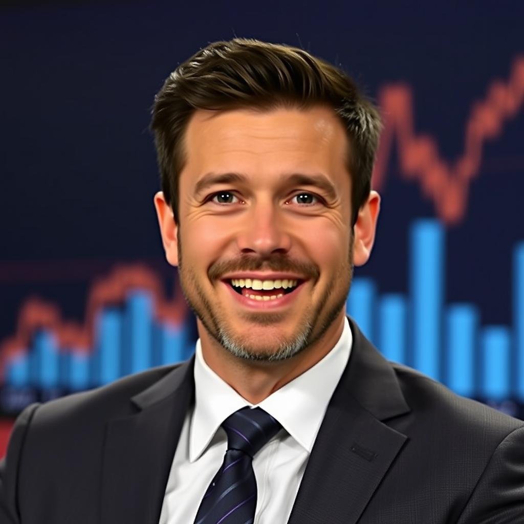 Financial analyst presenting bullish market outlook related to Trump's Big Beautiful Bill stock market impact