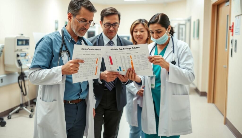 Healthcare professionals discussing Medicaid changes in Trump's Big Beautiful Bill