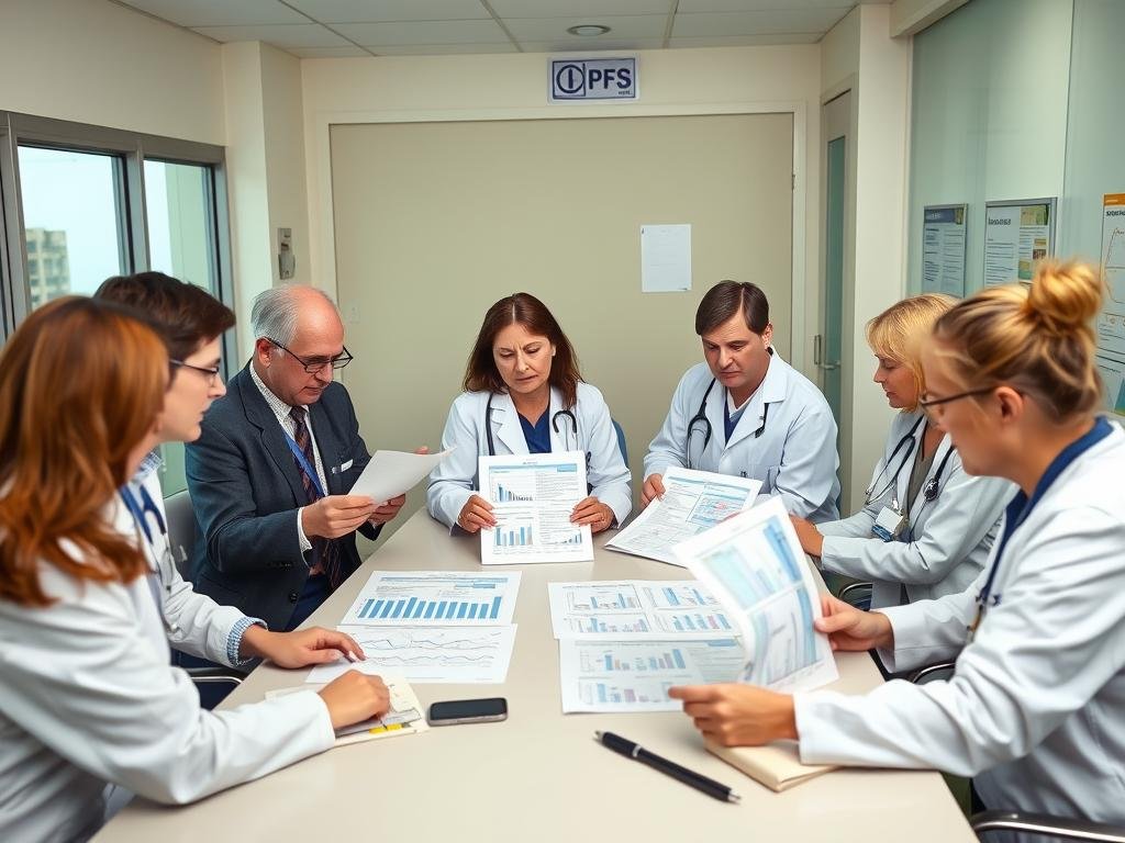 Healthcare professionals discussing the Healthcare Bill Election Impact on hospital operations