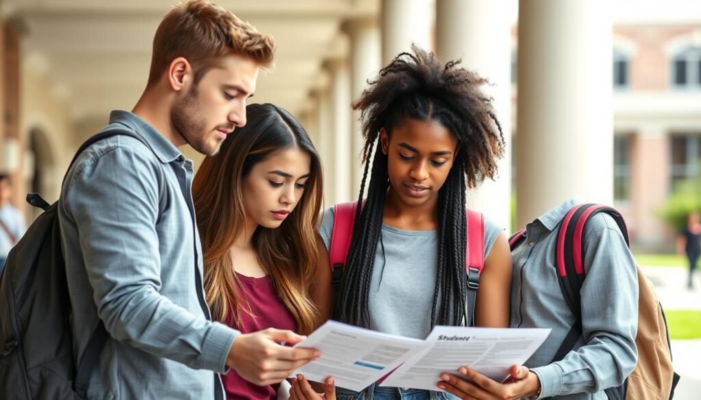 Students discussing student loan changes in Trump's Big Beautiful Bill