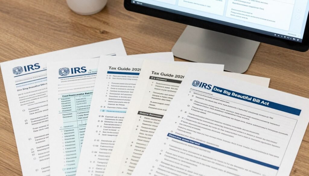 IRS resources and guidance documents for The One, Big, Beautiful Bill Act