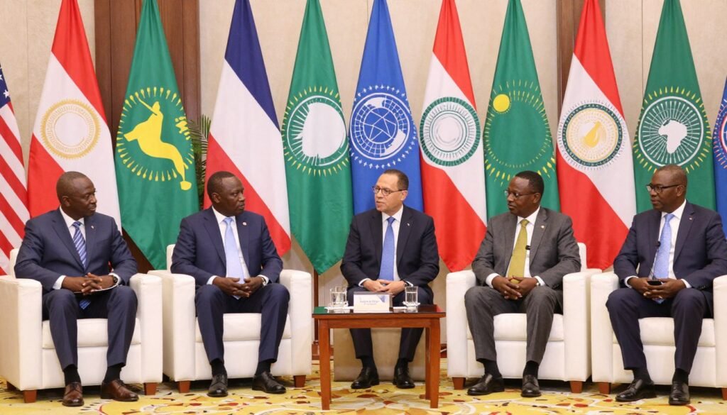 African and Asian leaders regional meeting