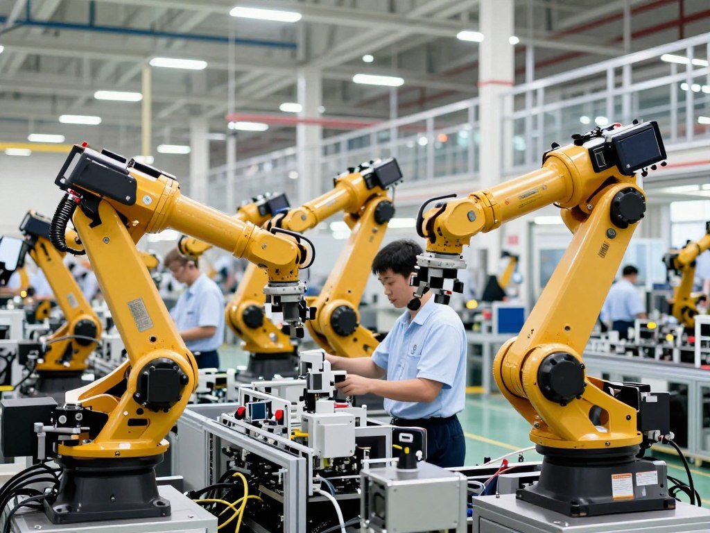 Automated manufacturing facility