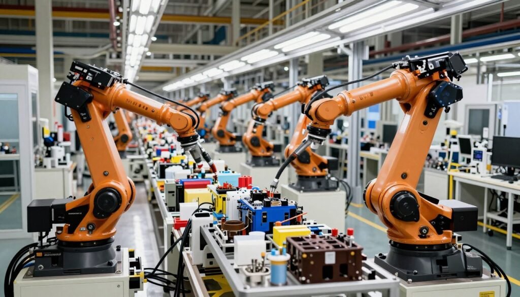 Automotive manufacturing impacted by US 10% tariff policy on imported components