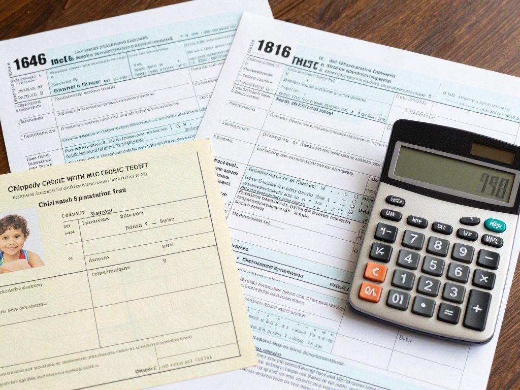 Child tax credit documentation and family tax benefit calculation