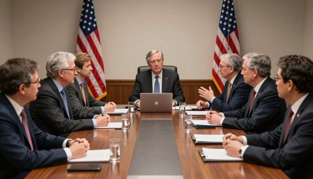 Conservative think tank economic policy discussion