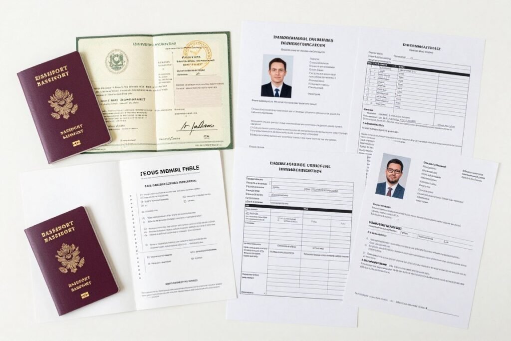 Documents required for parent immigration application
