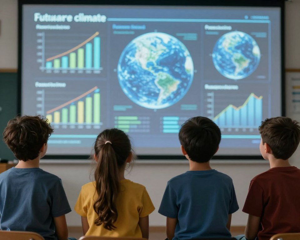 Future generation environmental projections and climate scenarios