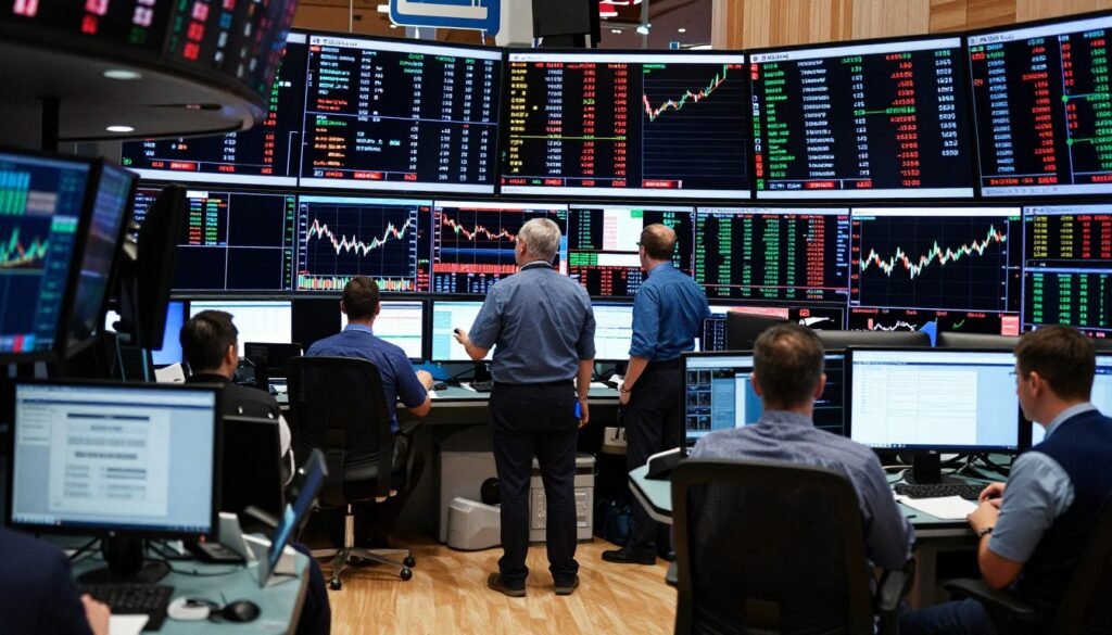 Global financial markets reacting to US 10% tariff policy announcement