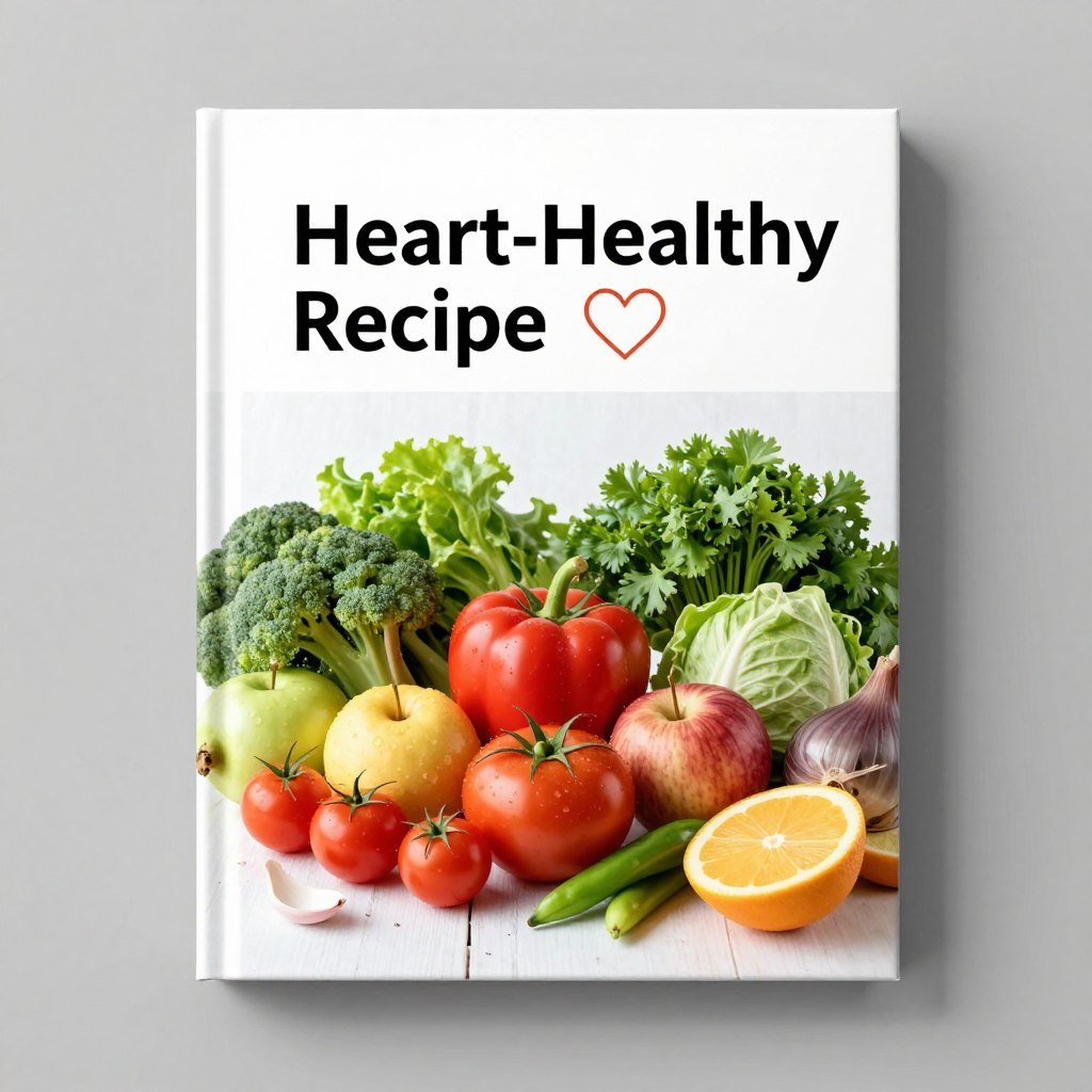 Heart-healthy recipe collection cookbook cover