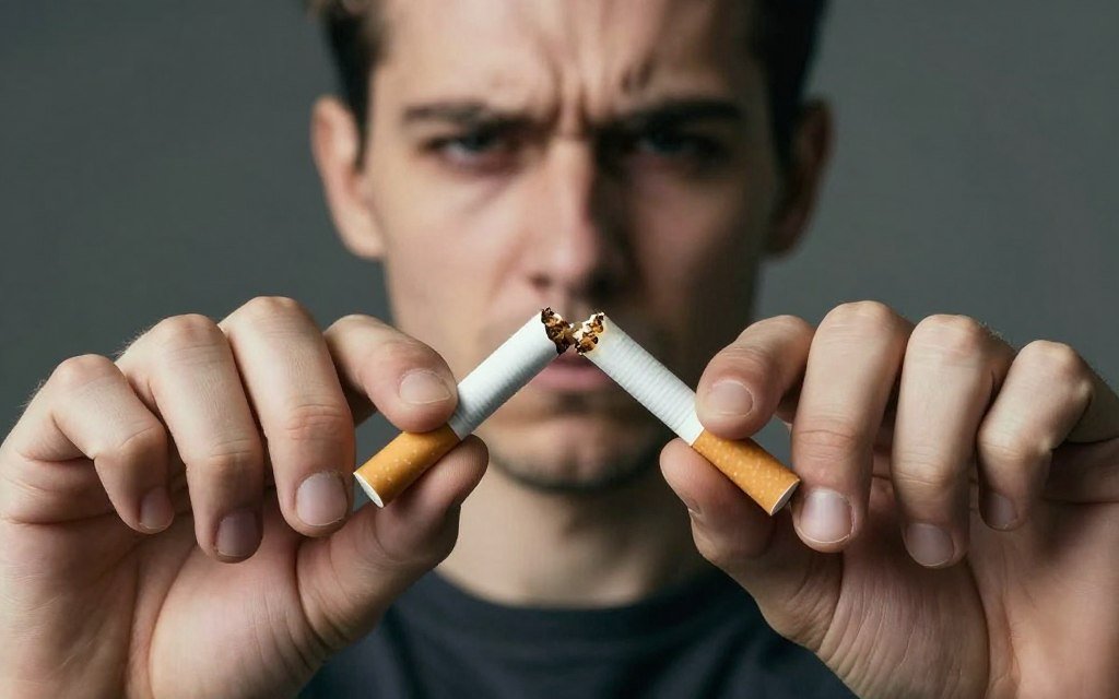 No smoking cancer prevention message