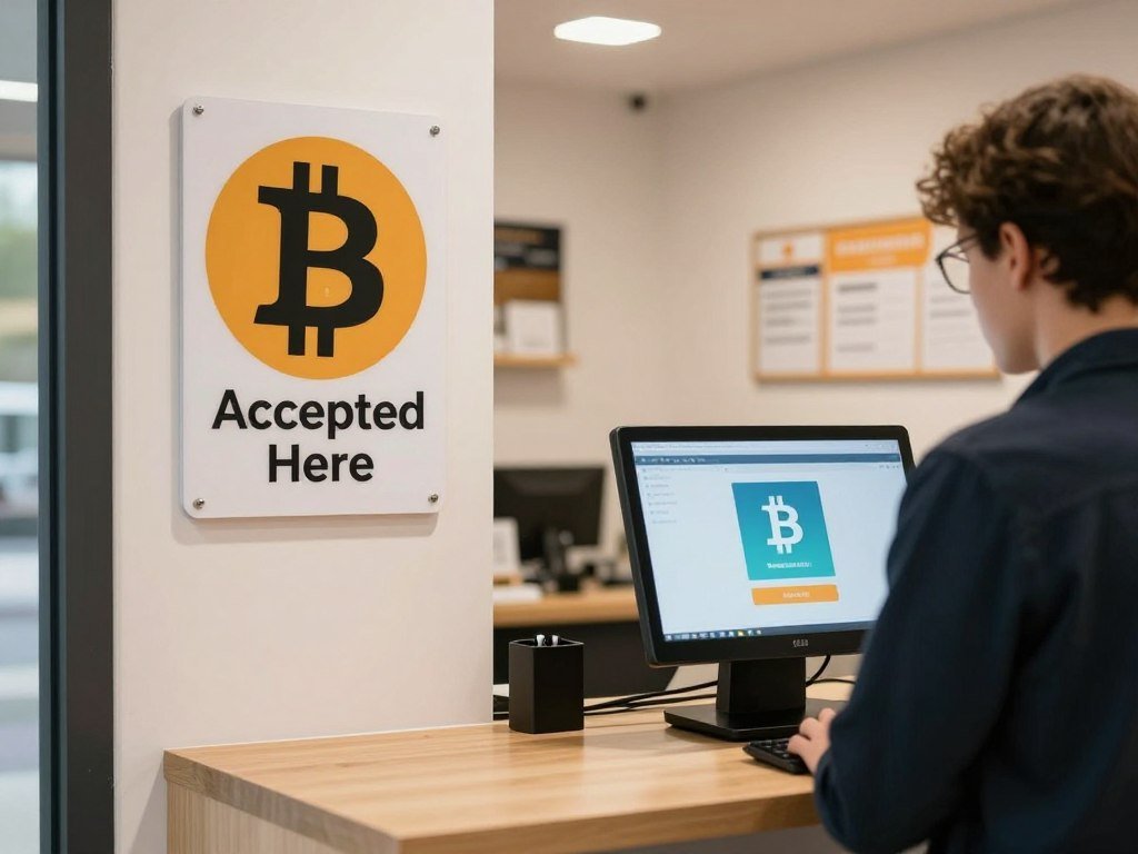Small business accepting cryptocurrency payments with tax implications