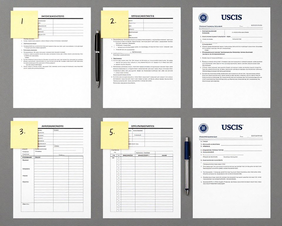 Step-by-step application process documents for OPT and CPT for international students