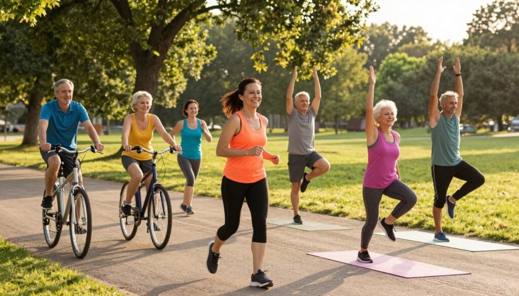 exercise and physical activity reducing stress levels