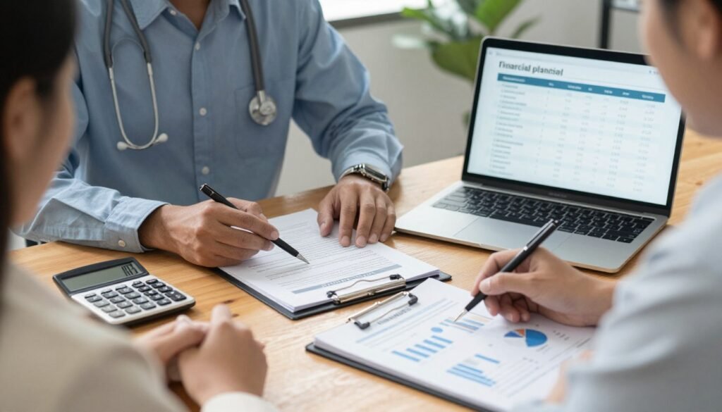 financial planning for health insurance featuring catastrophic plans and comprehensive coverage comparison