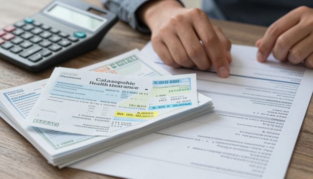 medical bills and out-of-pocket costs under catastrophic health plans