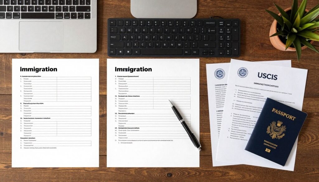 visa application process step by step documents forms