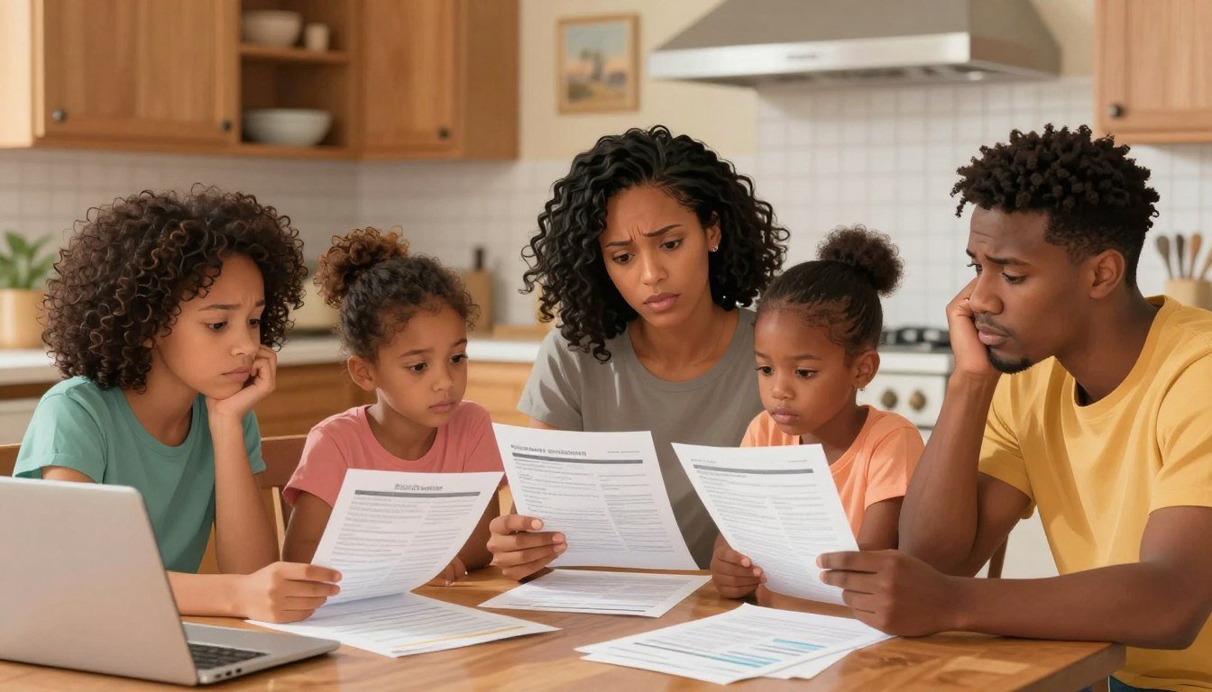 American family financial planning amid productivity slowdown