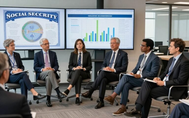 Expert economist providing analysis on Social Security funding crisis outlook