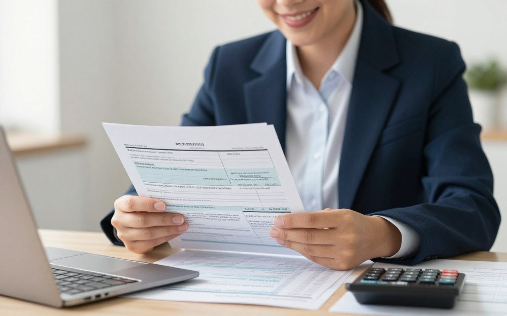 Person making smart tax planning decisions