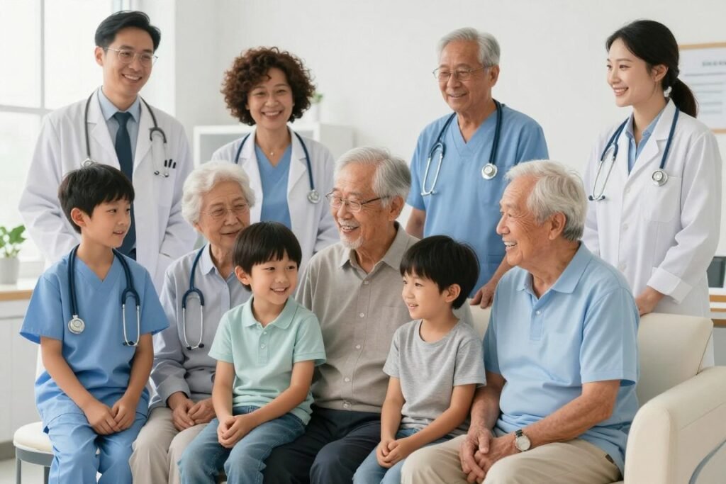 diverse age groups affected by diabetes