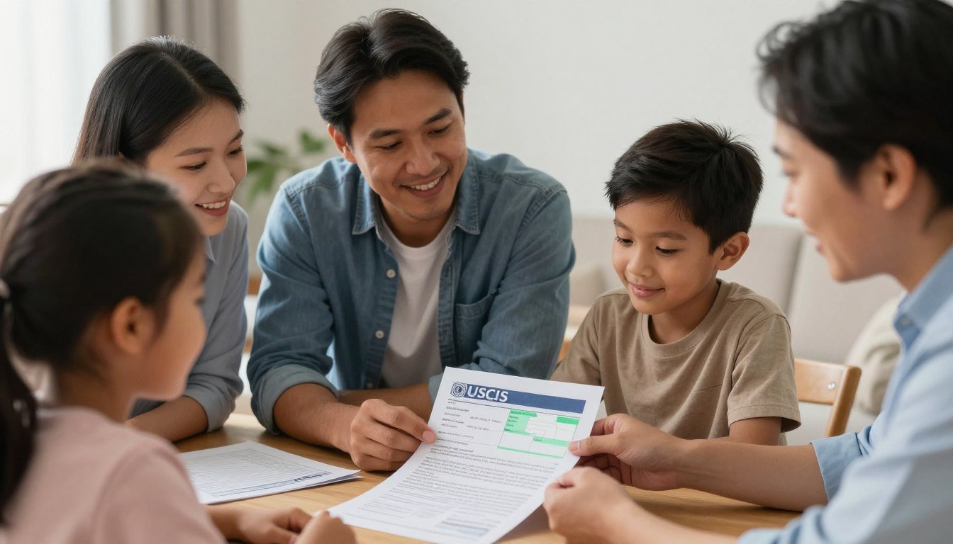 family-based green card requirements documentation and application process