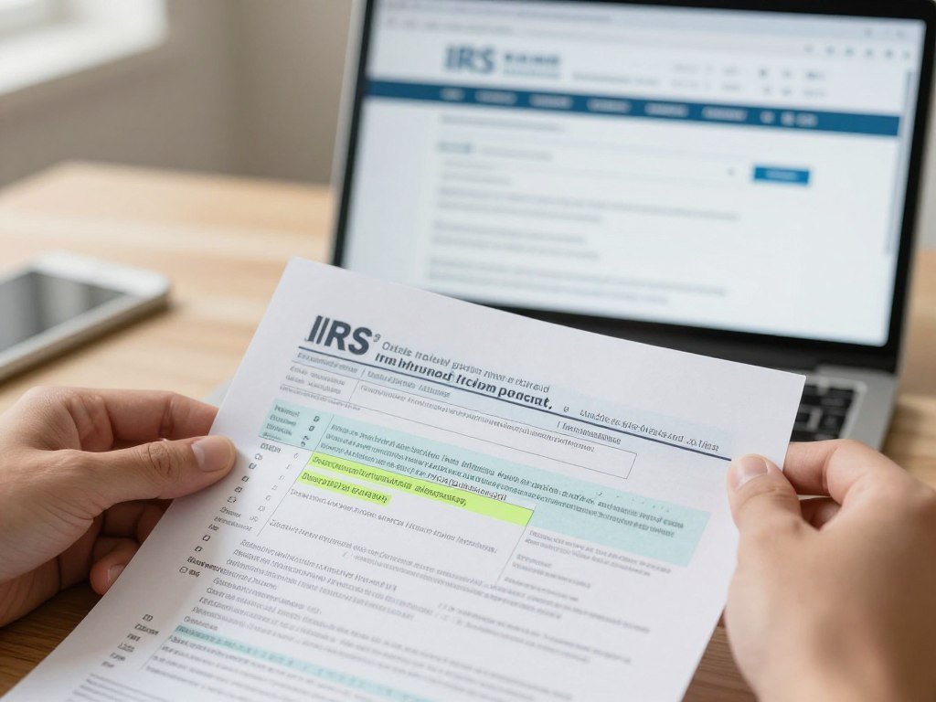 person reviewing tax changes 2026 documentation