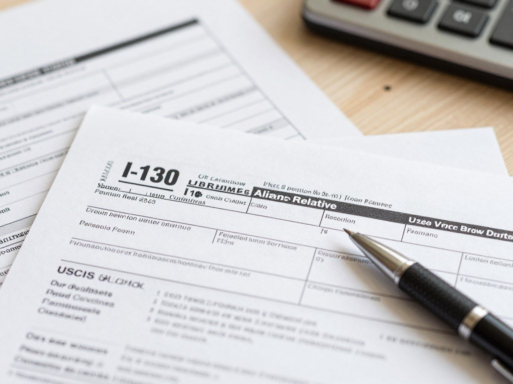 petition alien relative form I-130 application documents