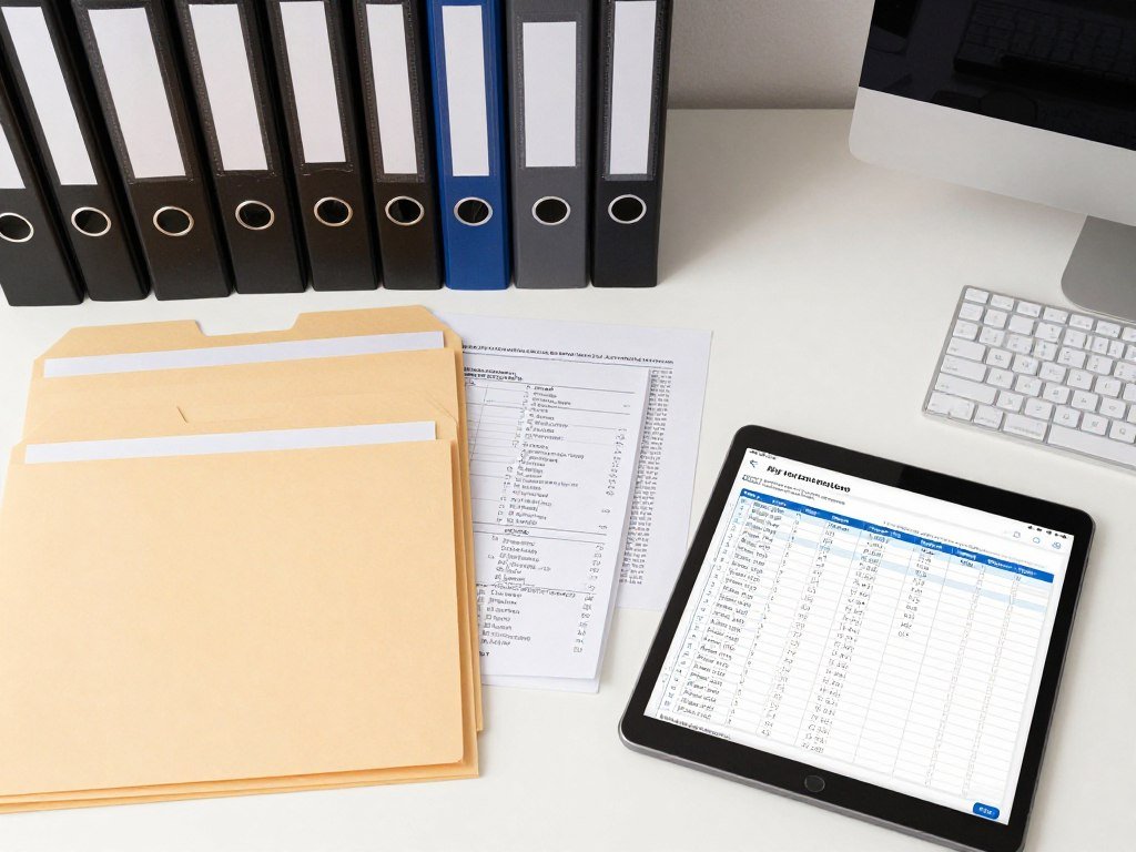 tax deduction documentation and receipts