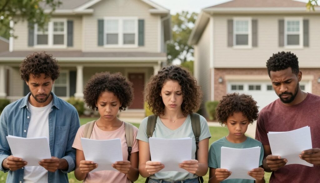 American families affected by mortgage rate surge and housing affordability crisis