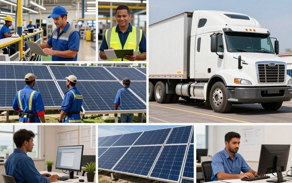 American workers in various industries affected by energy costs