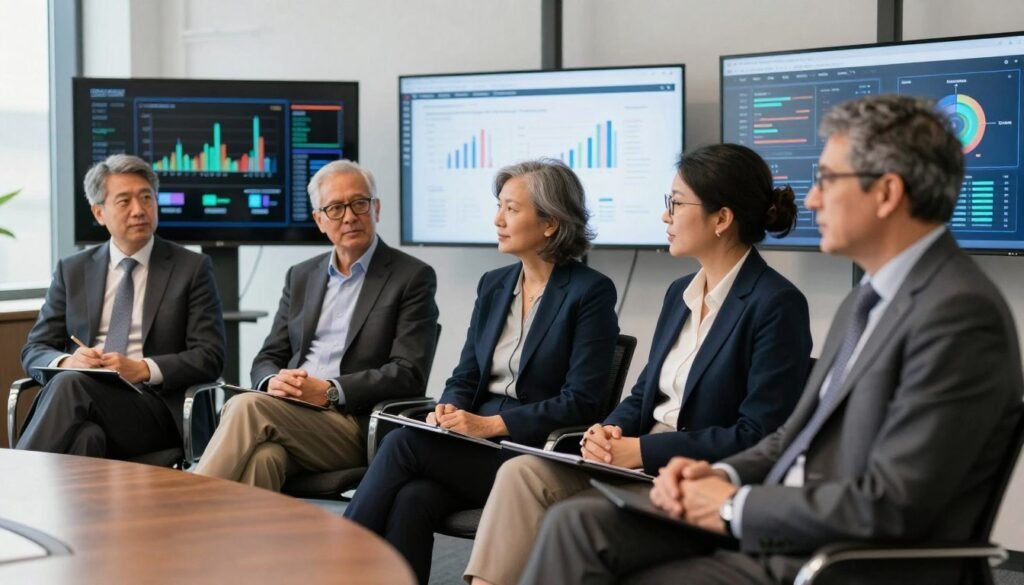 Economic experts and chief economists discussing mortgage rate surge forecasts