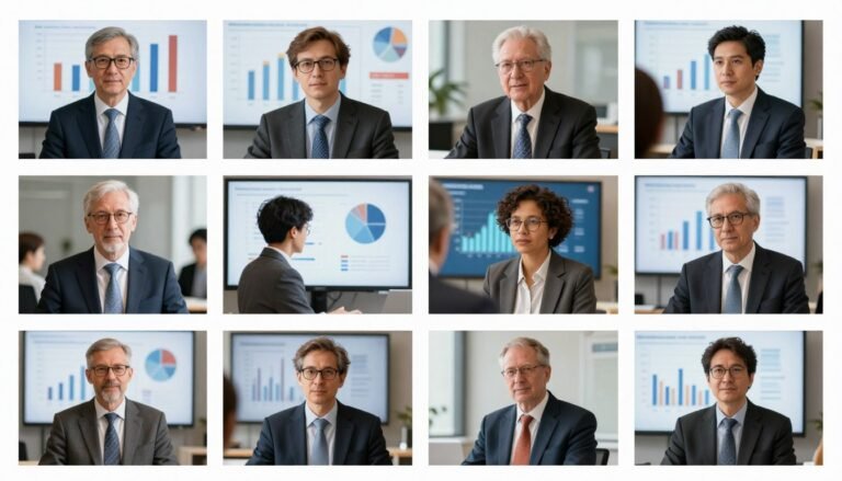 Expert economists discussing federal budget forecasts