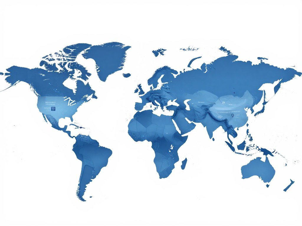 Global workforce competition showing international talent migration patterns