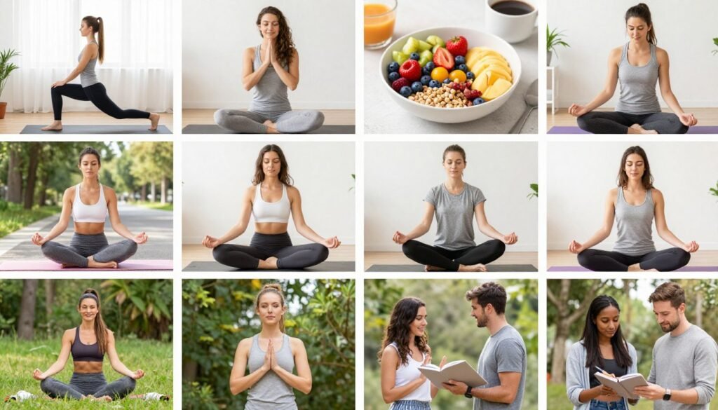 Healthy habits and lifestyle choices for improving mental wellbeing and preventing depression
