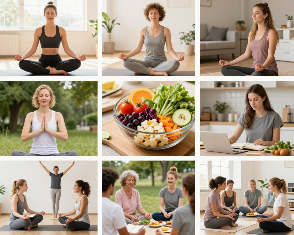 Healthy recovery habits and lifestyle changes