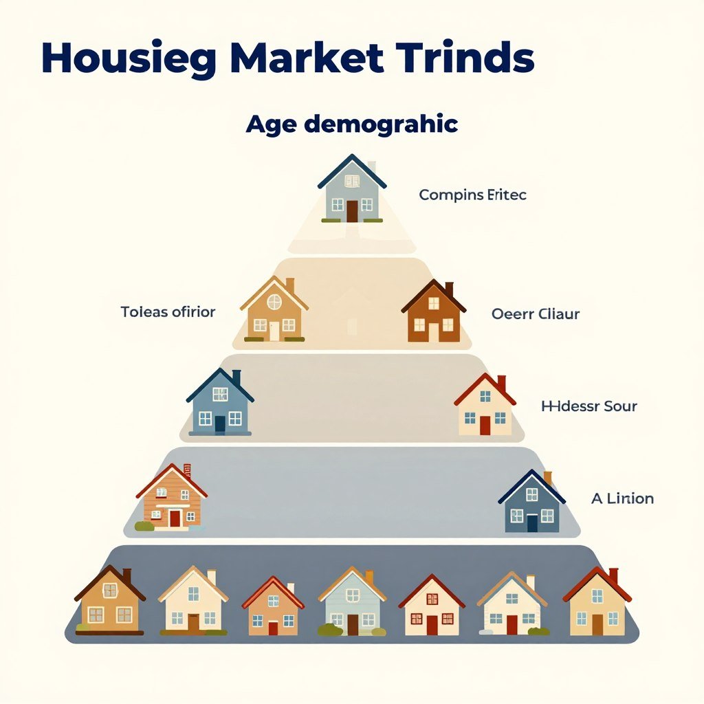 Housing market trends affected by aging population demographics