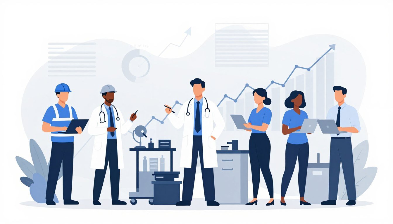 Labor Shortages and Productivity Challenges impact on American economy with workers and economic growth charts