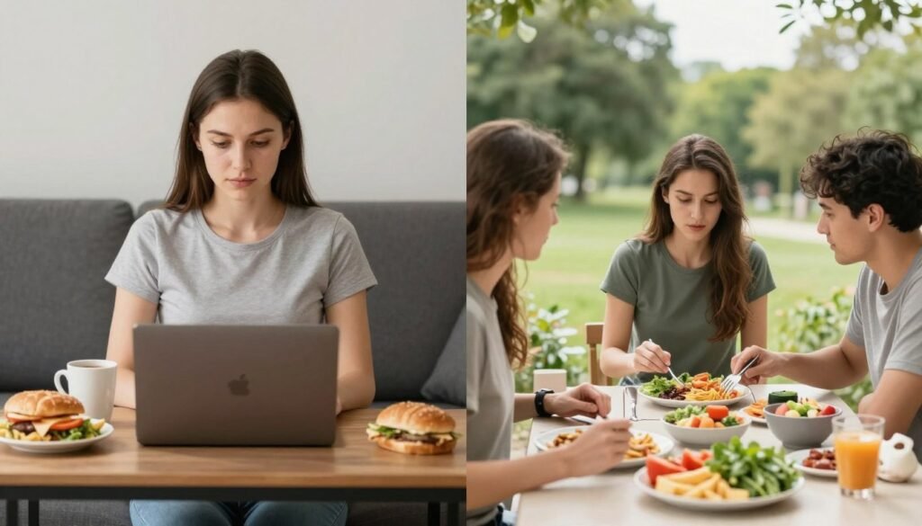 Lifestyle factors affecting mental health and depression risk in modern America