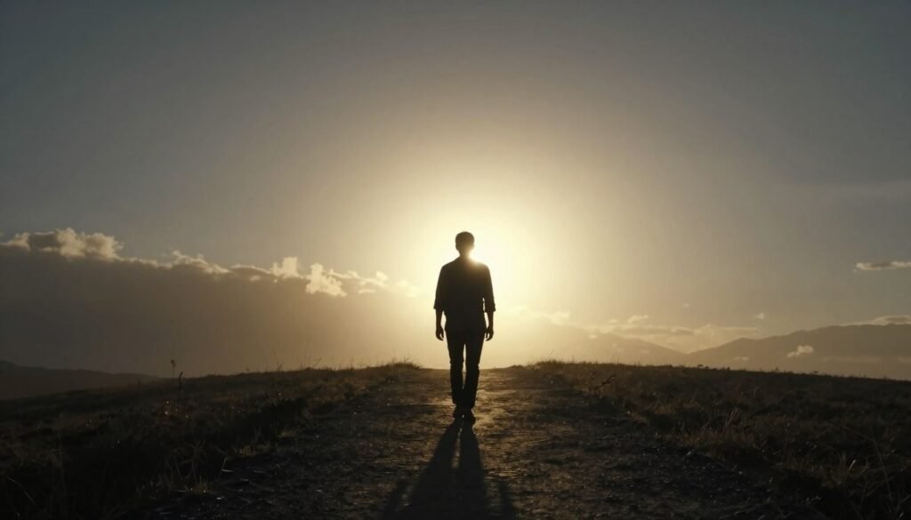 Mental health recovery journey showing hope and progress in depression treatment