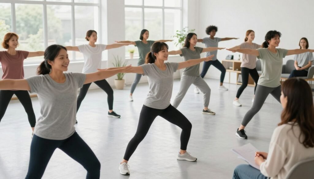 Prevention strategies for mental health showing community support and wellness activities