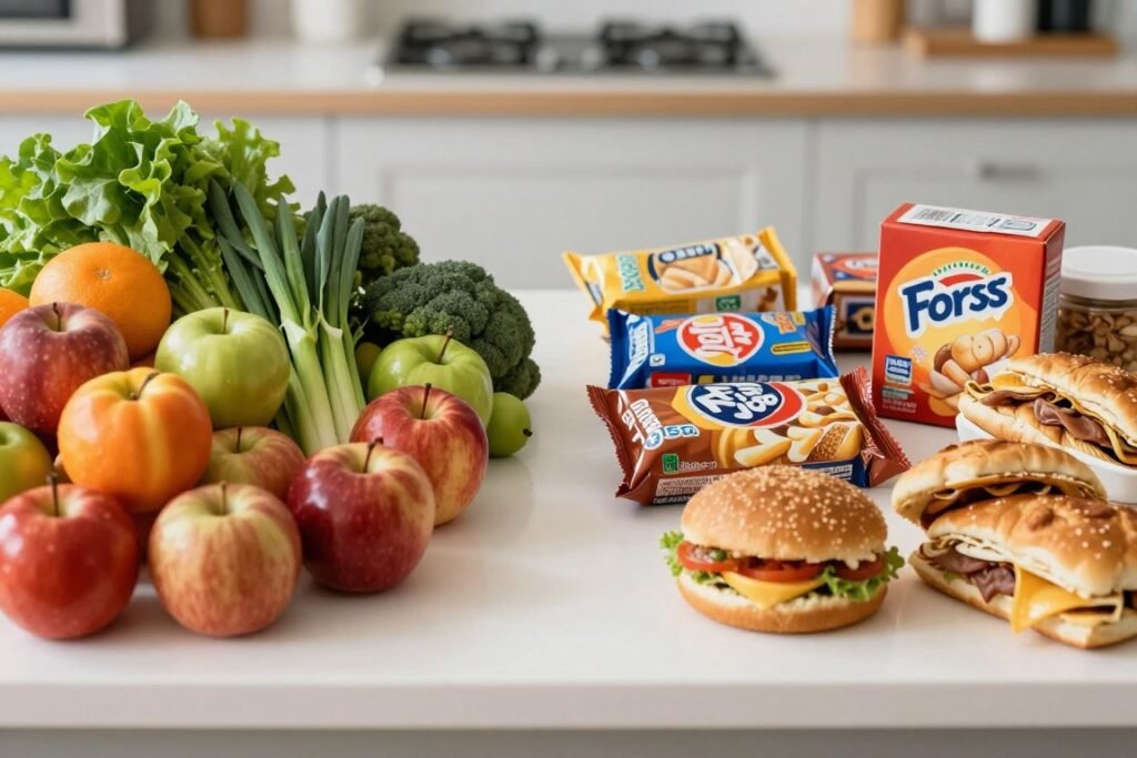 Unhealthy food choices affecting childhood health