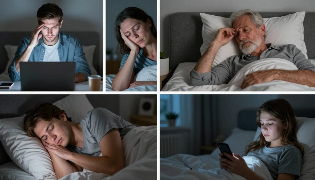 diverse age groups affected by sleep disorders in USA