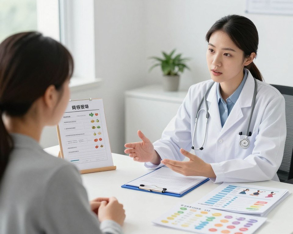 doctor recommending lifestyle changes for kidney disease prevention