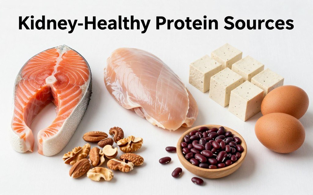 kidney-friendly protein sources fish poultry plant proteins